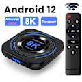 Pikkukuva 2 / 9: Transpeed Android 12 TV BOX Allwinner H618 Dual Wifi 32G64G neli ydin Cortex A53 tuki 8K 4K BT ääni media soitin digisovitin