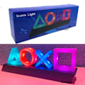 Miniatyrbillede 1 af 3: Voice Control Spil Icon Light til PS4 til Playstation Player Commercial Colorful Lighting