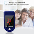 Miniatyrbilde 6 av 6: Blod oksymeter fingertupp metning deteksjon puls finger klips trådløs bærbar