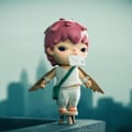Miniatyrbillede 3 af 7: Hirono Mime Series Mystery Box  Blind Box Cute Action Figur