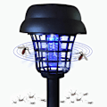 Miniatyrbilde 1 av 7: Utendørs Vanntett Led Lys Bug Zapper Mygg Felle Lamper
