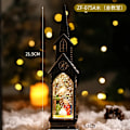 Miniatyrbilde 8 av 8: jul LED lys simulering kirke hus lysende hytte god jul pynt