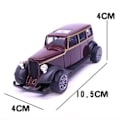 Pikkukuva 5 / 5: 10,5 cm violetti väri 1 % 3A43 vaaka lelu auto metalli metalliseos veto takaa painevalu klassinen auto ajoneuvot malli