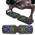 Miniatyrbild 1 av 8: Fällbar Push-up Bräda Stöd Muskel Träning Multifunktionell Bord Bärbar Fitness utrustning