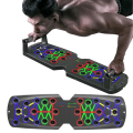 Miniatyrbilde 1 av 8: Sammenleggbar Push-up Brett Støtte Muskel Trening Multifunksjonell Bord Bærbart Trening Utstyr