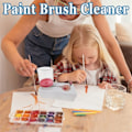 Miniatyrbillede 5 af 7: Maling Pensel Rinser Cleaner Makeup Brush Cleaner Multifunctional Machine Fresh Vand Cycle Rinser