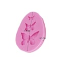 Miniatyrbilde 3 av 3: 1 stk Sugarcraft Sommerfugl Silikon former fondant form