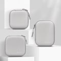 Miniatyrbilde 6 av 6: Bærbar Mini Hard Shell Digital Gadgets Oppbevaring Veske Kunstig Skinn Øretelefoner lader veske Data kabel U Disk organizer