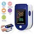 Miniatyrbilde 5 av 6: Tensiometer Hjerte Rate Puls Måler BP Monitor Sunn Digital Arm Blod trykk måler
