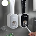 Miniatyrbild 8 av 9: Automatisk Tandkräm Dispenser Vägg fäste Badrum Badrum Tillbehör Vattentät Tandkräm Squeezer