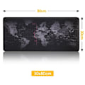 Miniatyrbillede 7 af 8: RGB Gaming Mat Mouse Pad Computer Keyboard Mouse Pad