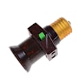 Miniatyrbillede 5 af 6: 240V E27 Skrue Pære Holder Konverter Til Med Switch Lampe Socket