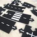 Miniatyrbilde 4 av 5: Bil Roadway Expressway Motorway Flexible Puzzle Track Game
