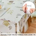 Miniatyrbillede 3 af 6: 36 Stykk Bord Dug Clips Klar Plast Dug Clips Transparent Bord Dæk Clips