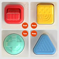 Pikkukuva 3 / 8: Vauva Pop Up lelu Montesorri Fine Motor Skill Treening Press Pull Click Animal Auto Button Educational Lelut