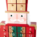 Miniatyrbillede 4 af 6: Nøddeknækker advent kalender jul nedtælling hjem træ pynt pynt