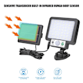 Miniatyrbilde 5 av 7: LED Solar Splitt Vegg Lampe 3 Modus Vanntett Bevegelse Sensor Lamper Hage Gate Belysning Solar Lampe For Hage Sikkerhet Vegg Lys