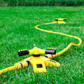 Miniatyrbild 3 av 11: 360 grader automatisk vatten sprinkler huvud justerbart trädgård tillförsel spray munstycke