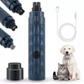 Miniatyrbild 4 av 7: El Hund Nagelklippare Husdjur Klor Kutter Slipmaskiner Verktyg Med LED Ljus Katt tassar Nagelskötsel Trimmer