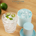 Miniatyrbilde 4 av 8: Silikon Is Mould Rund Sylinder Is Cube Making Mould Icemaker Bar Kjøkken Tilbehør