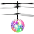 Miniatyrbild 2 av 6: Vuxna Barn Blinkande Mini Drone Leksaker Barn Färgglada Skinnande LED RC Flygande Kristall Ball