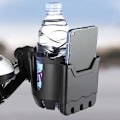 Miniatyrbilde 5 av 6: Barnevogn tilbehør kopp holder mobil telefon holder multifunksjon holder sykkel vogn holder vann kopp holder