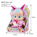 Miniatyrbild 6 av 10: 8 tum  tårar bebisar Multiple the doll magic Doll överraskning presenter för pojkar och flickor Söt Tearful Reborn Doll