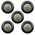 Miniatyrbild 1 av 6: 5 bitar Hygrometer Termometer Digital LCD Monitor Luftfuktighet Mätare mätare för luftfuktare avfuktare