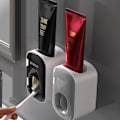 Miniatyrbild 7 av 9: Automatisk tandkräm dispenser vägg fäste badrum badrum tillbehör vattentät tandkräm pressare