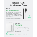 Miniatyrbilde 5 av 7: Type C to Type C Cable Bio Based Lading Cable USB C to USB C