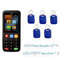 Miniatyrbillede 10 af 11: Smart Card Reader RFID Nøgle Klon Kopimaskine IC ID Token Kopi Duplikator 125Khz Badge Writer
