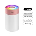 Miniatyrbillede 1 af 9: Lysende Fugter Husholdnings Skrivebord Lille Vand Supplement Spray Luft Befugtning Usb Bil Bærbar Nat Lys