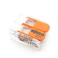 Miniatyrbillede 1 af 6: Origin  221-412 10PCS Installation Terminal Bolcks And Connector 2 Pin Compact Splicing Connector