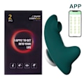 Miniatyrbillede 1 af 9: Bluetooth Vibrator For Kvinder Fjernbetjening Kontrol Mini Klitoris Sucker