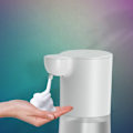 Miniatyrbild 3 av 6: 2000mAh USB laddning automatisk induktion skum tvål dispenser smart infraröd beröringsfri hand tvättmaskin