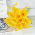 Miniatyrbillede 1 af 9: Falsk Blomst Kunstig Calla Lilje til Hjem Dekor Bryllup Brude Buket Hjem Bord Blomst Buket