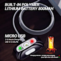 Miniatyrbillede 4 af 7: Mini Genopladelig Kraftfuld Sensor Pandelygte Fiskeri Camping USB Pande Lommelygte