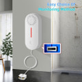 Miniatyrbilde 5 av 8: Smart Vann Lekkasje Sensor Vann Overløp Nivå Detektor Sikkerhet Lyd Alarm System Flom Lekkasje Sensor