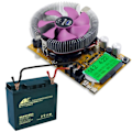 Miniatyrbillede 1 af 6: 150W DC Elektronisk Load Tester USB Justerbar Test Modul Power Meter