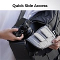 Miniatyrbillede 5 af 7: Kamera Rygsæk Kamera Taske  Can Carry Stativ Ergonomisk Design til DSLR