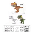 Miniatyrbillede 3 af 4: Børn Puslespil Gør det selv 3D Samling Populær Videnskab Små Dinosaur Manuel Samling Iført Dinosaur Legetøj