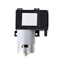 Miniatyrbild 1 av 6: 12V Mini Vakuum Pump 8L/min Hög Tryck Sug Membran Pumpar med hållare