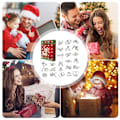 Miniatyrbild 6 av 6: Jul advent kalender kit advent kalender diy pussel leksak för barn tonåringar 24 dagar nedräkning kalender