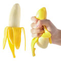 Miniatyrbillede 2 af 7: Sød frugt squishy stress bolde fidget sensorisk legetøj klem stress aflastning hånd legetøj