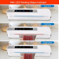 Miniatyrbillede 2 af 6: LED Mad Støvsuger  Automatisk Kommerciel Husholdnings forsegler Emballage Maskine 10 Tasker Kutter Gratis LCD Touch