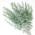 Miniatyrbillede 3 af 8: Kunstig eukalyptus blade grønne falske planter grene til bryllup fest udendørs hjem have bord pynt