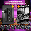 Miniatyrbild 4 av 7: Professionell gitarr kontakt förstärkare pa-1 hörlurar mini förstärkare högtalare kombo förstärkare akustisk elektrisk bas ljud