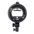 Miniatyrbillede 7 af 8: Håndholdt Grip Bowens S Mount Holder til Speedlite Flash Snoot Softbox