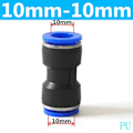 Miniatyrbilde 1 av 4: Plast Kobling PU PG 4mm 6mm til 8mm 10mm Luft vann Slange Tube Push-in Rett Gass Quick Connectors