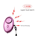 Miniatyrbillede 3 af 5: 130db Protect Alert Personlig Forsvar Sirene Anti-angreb Sikkerhed
